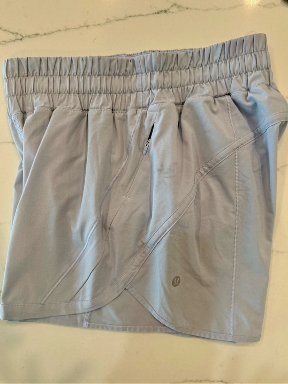 Lululemon Hotty Hot athletica Light Blue Women's Running Shorts